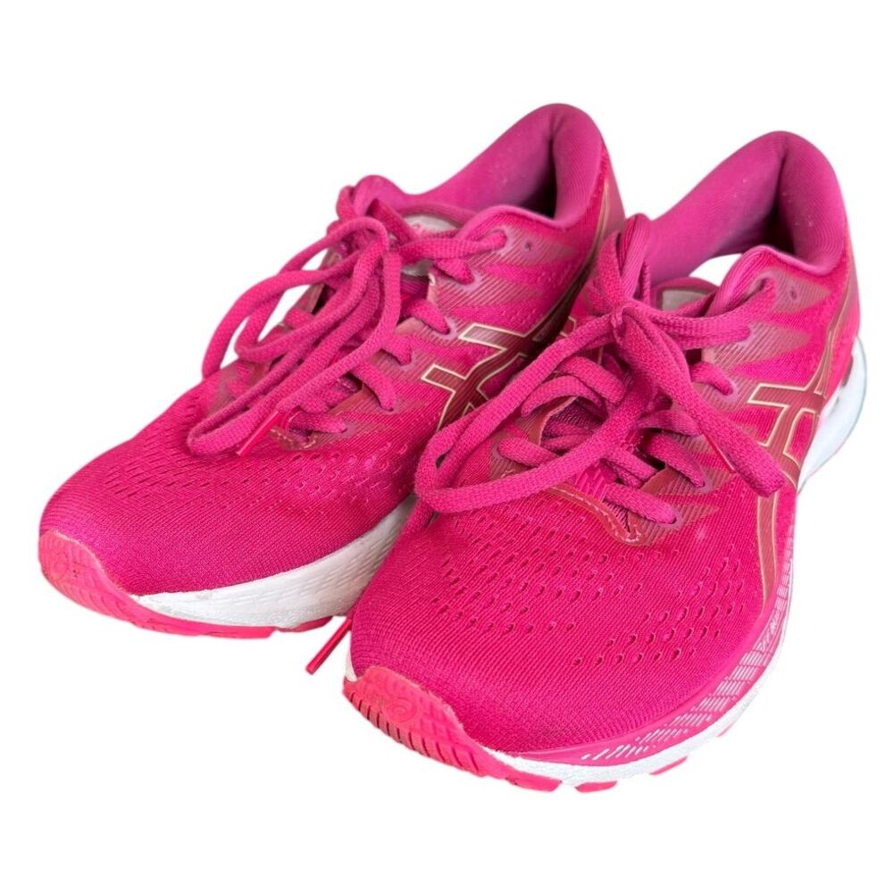 ASICS Gel-Kayano 28 Running Shoes Sneakers Fuchsia Red Walking Gym Workout-7.5